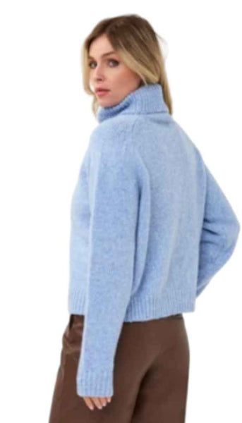 Open Big Collar Sweater