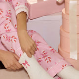 Cozy Crew with Grippers-Bow