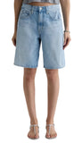 Hattie Short-High Rise Bermuda - Mondrian