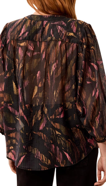 Dolman Sleeve Wide Blouse