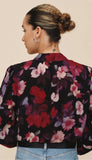 Shirred Button Up Blouse