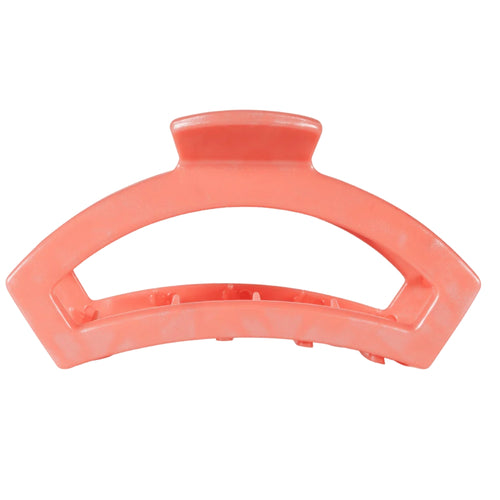 Open large hair clip-Dreamsicle