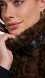 Faux Fur Leather Trim