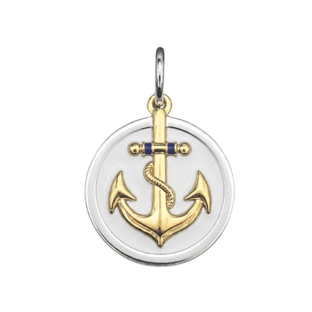 Medium Pendant-True North Compass, Gold