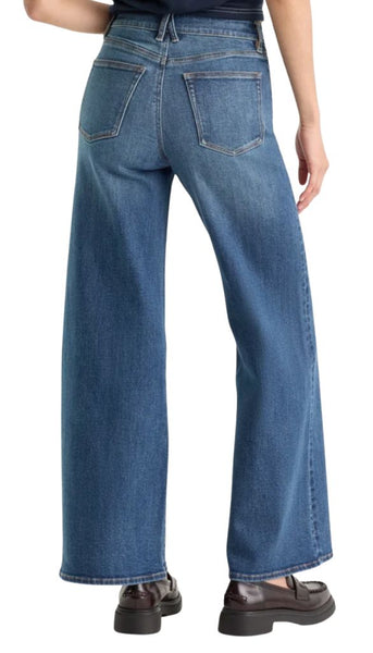Good Waist Palazzo Ankle Jeans - Sierra