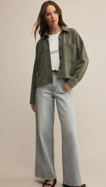 All Day Cropped Knit Jacket