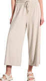 Jersey Pull On Culotte Pant