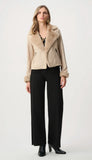 Foiled Faux Suede Jacket