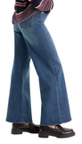 Good Waist Palazzo Ankle Jeans - Sierra