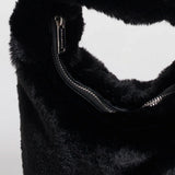 Small Faux Fur Crossbody Bag