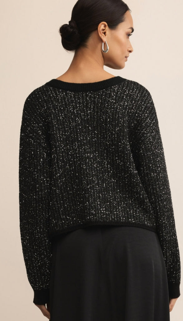 Gleam Sequin Sweater