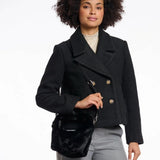 Small Faux Fur Crossbody Bag