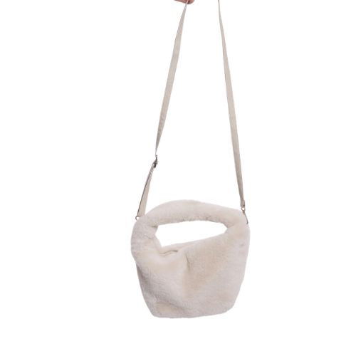 Small Faux Fur Crossbody Bag
