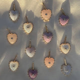 Isabel Pink Jade Heart Necklace