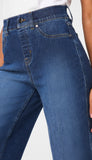Everywhere Cropped Wide Leg Jeans - Authentic Blue
