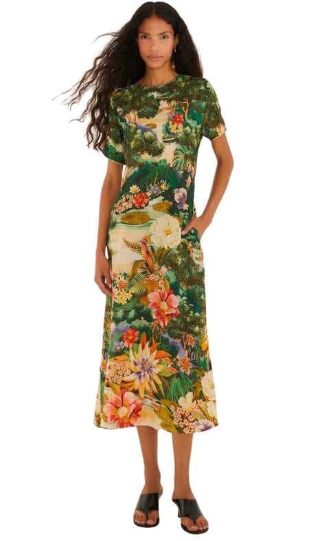 Maria Floral Maxi Dress