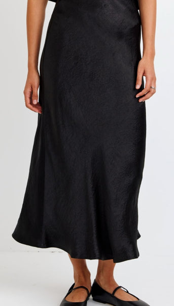 Sleek Bias Maxi Skirt
