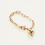 Puffy Heart Bracelet