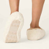 Leopard Face Faux Fur Slip On