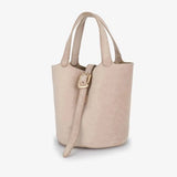 Joya Bucket Mini Faux Suede