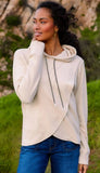 Rhinestone Crossoveer Hoodie