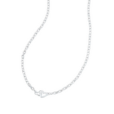 Parker Heart Mini Necklace - Silver