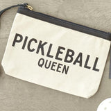 Canvas Pouch-Pickleball Queen