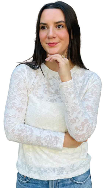 Long Sleeve Knit Tee