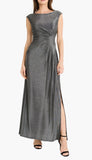 Side Draped Gown