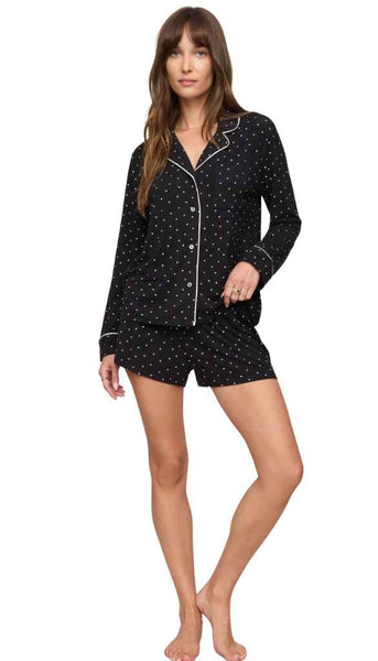 Luxe Dot Pj Top