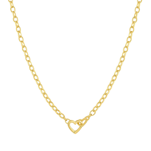 Parker Heart Mini Necklace - Gold