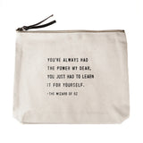 The Wizard Of Oz-Canvas Zip Bag