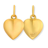 Medium Tag Pendant-Puffy Heart