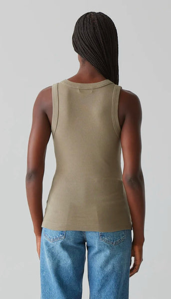 Maya V Neck Wide Binding Tank