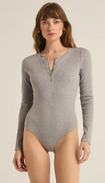 Samara Rib Henley Bodysuit
