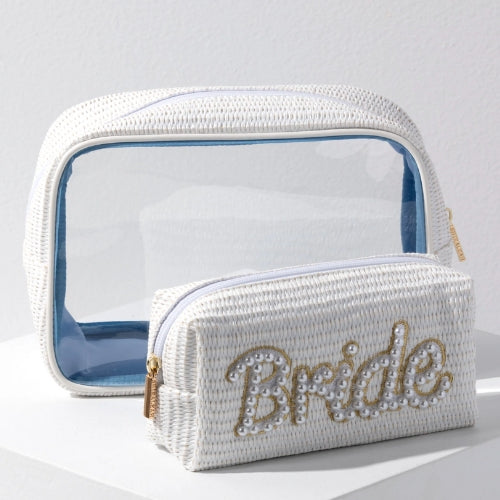 Bride Set Of Two Cosmetic Cases