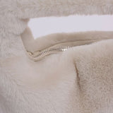 Small Faux Fur Crossbody Bag