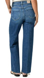 Anessa with Twisted Outseam Panel Raw Hem - HollyHock