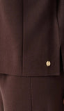 Straight Sweater With Mock Neck