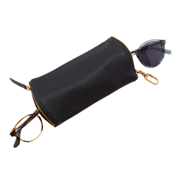 Spark Double Eyeglass Holder - Black