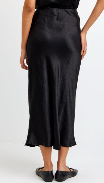 Sleek Bias Maxi Skirt