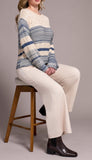 Long Bell Sleeve Boat Neck