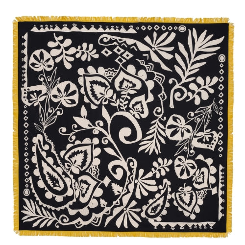 Park Paisley Oversized Silk Square