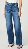 Anessa with Twisted Outseam Panel Raw Hem - HollyHock