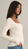 Emelie Button Up Sweater