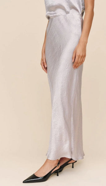 Sleek Bias Maxi Skirt