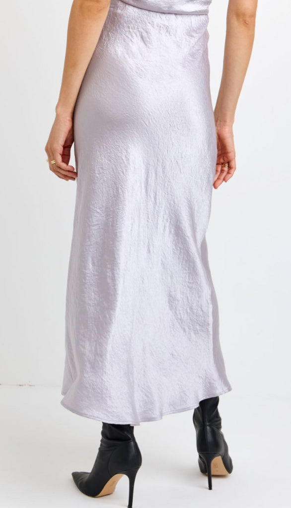 Sleek Bias Maxi Skirt