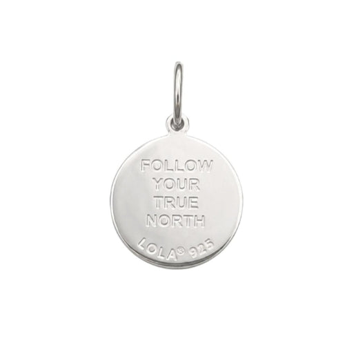 Small Pendant-True North Compass, Mix