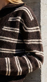 Stripe Half Zip Sweater
