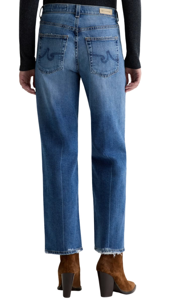 Brinley Crop-Mid Rise Straight - 17 Years Mystery